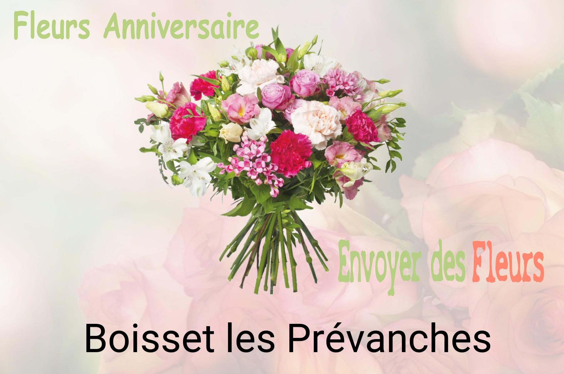 Bouquet de fleurs d’anniversaire livré à Boisset-les-Prévanches